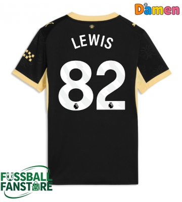 Manchester City Rico Lewis #82 Replik Auswärtstrikot Damen 2026-27 Kurzarm
